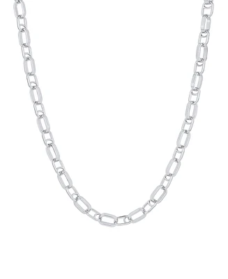 And Now This 18K Gold Plated or Silver Link Chain Necklace