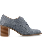Journee Collection Women's Sylvan Square Toe Loafers
