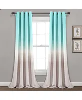 Umbre Fiesta Light Filtering Window Curtain Panels