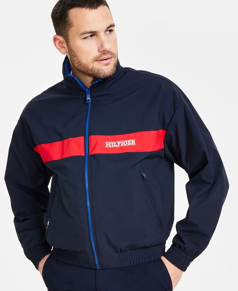 Tommy Hilfiger Men's Reversible Stand-Collar Jacket