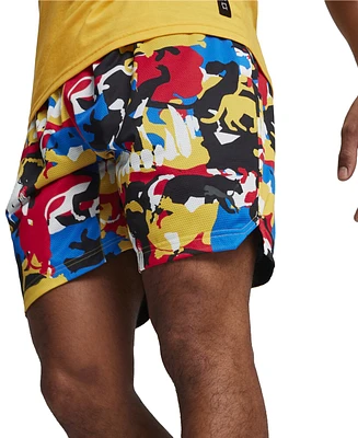 Puma Men's Winners Circle Moisture-Wicking Printed Shorts
