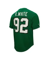 Men's Mitchell & Ness Reggie White Kelly Green Philadelphia Eagles Retired Player Name Number Mesh Top