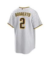 Men's Nike Xander Bogaerts White, Brown San Diego Padres Home Official Replica Player Jersey