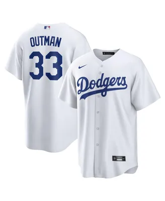 Men's Nike James Outman White Los Angeles Dodgers Replica Player Jersey