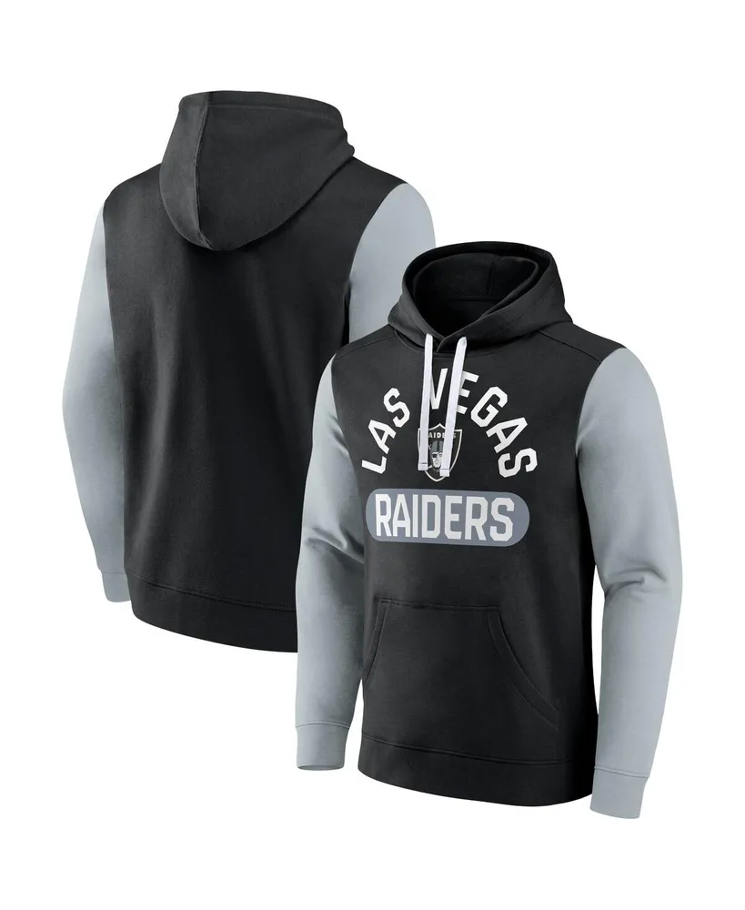 Men's Fanatics Black Las Vegas Raiders Extra Point Pullover Hoodie