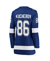Women's Fanatics Nikita Kucherov Blue Tampa Bay Lightning Premier Breakaway Player Jersey