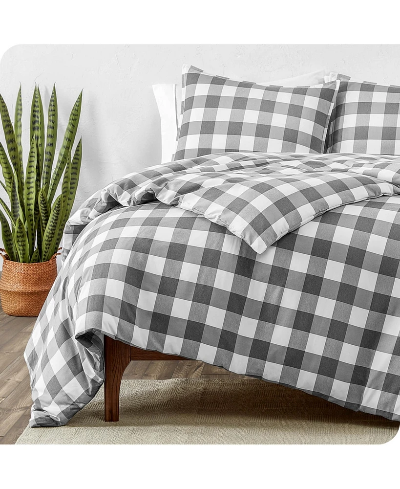 Bare Home Double Brushed Duvet Cover Set Twin/Twin Xl