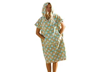 Womens Surf Sleeveless Oversized Poncho