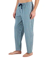 Club Room Men's Regular-Fit Gingham Check Pajama Pants, Created for Macy's