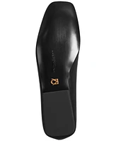 Donna Karan New York Women's Kylee Logo Leather Ballet Flats