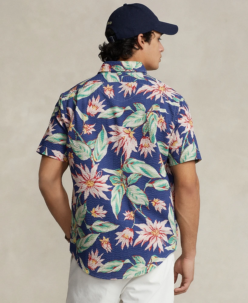 Polo Ralph Lauren Men's Classic-Fit Floral Seersucker Shirt