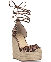 Jessica Simpson Weyla Platform Lace-Up Espadrille Wedges