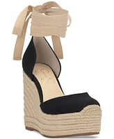 Jessica Simpson Weyla Platform Lace-Up Espadrille Wedges