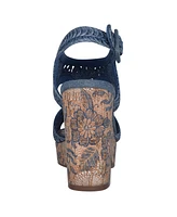 Impo Women's Osanna Woven Raffia Platform Sandals