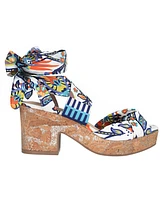 Impo Women's Vinya Ankle Wrap Platform Sandals