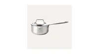 Alva Maestro Stainless Steel Saucepan with Lid, 2 Qt./6", Non-Toxic Pfas, Pfoa & Ptfe Free, Compatible with All Cooktops & Induction Safe, Stay-Cool H