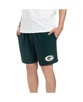 Men's Concepts Sport Green Green Bay Packers Gauge Jam Two-Pack Shorts Set