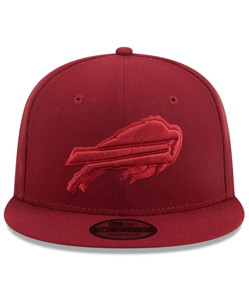 Men's New Era Cardinal Buffalo Bills Color Pack 9FIFTY Snapback Hat