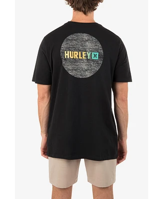 Hurley Men's Everyday Circle Gradient Short Sleeve T-shirt