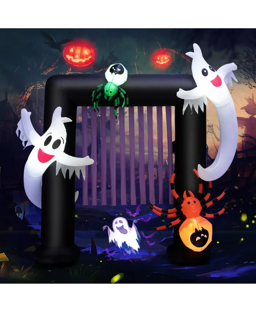 7.5 Feet Halloween Inflatable Archway Blow-up Festive Decoration for Backyard and Porch