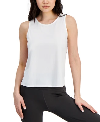 Id Ideology Women's Mesh Blocked Tank Top, Created for Macy's