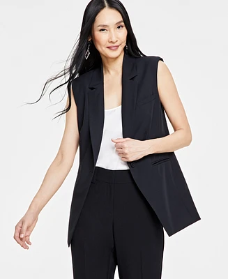 I.n.c. International Concepts Women's Sleeveless Blazer