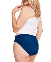 Katelin Women's Plus-Size Bikini Period-Proof Panty