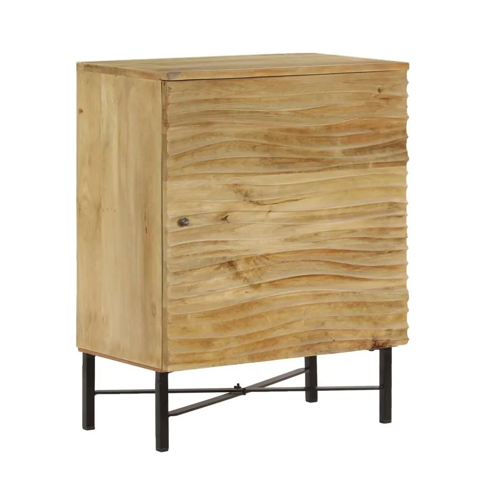 Sideboard Solid Mango Wood 23.6"x13.8"x29.5"