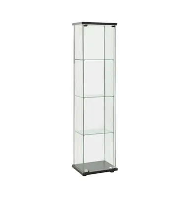 Storage Cabinet Tempered Glass