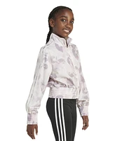 adidas Big Girls Long Sleeve Full-Zip Printed Fashion Track Jacket