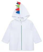 Little Me Baby Boys Dino-Spike Terry Robe Swim Cover Up