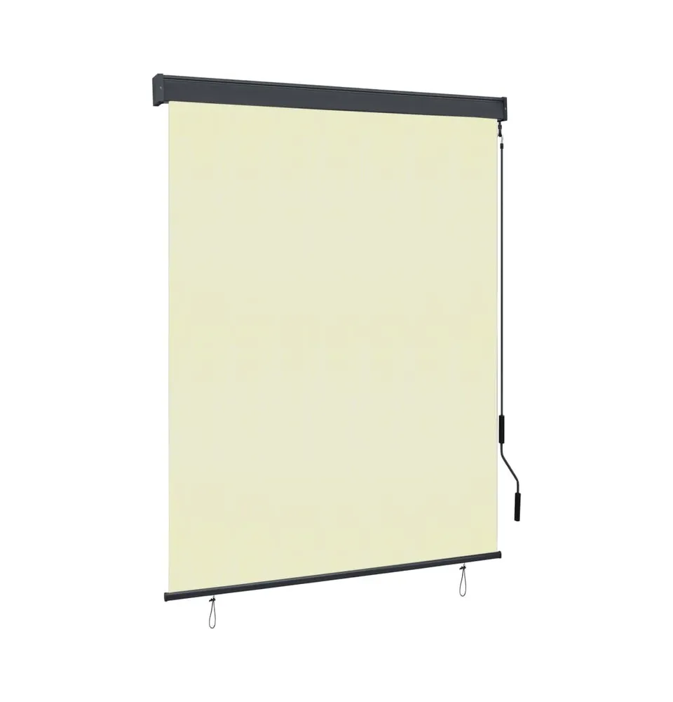 Outdoor Roller Blind 55.1"x98.4" Cream