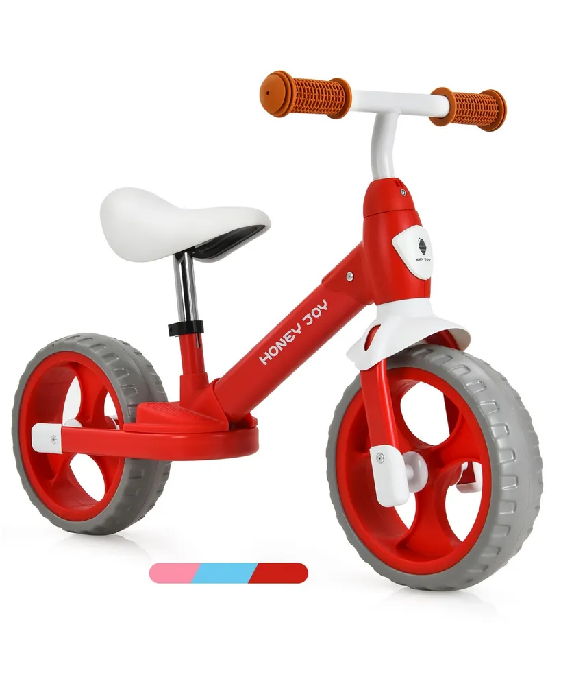 Costway Kids Balance Bike Toddler Training Bicycle w/ Feetrests