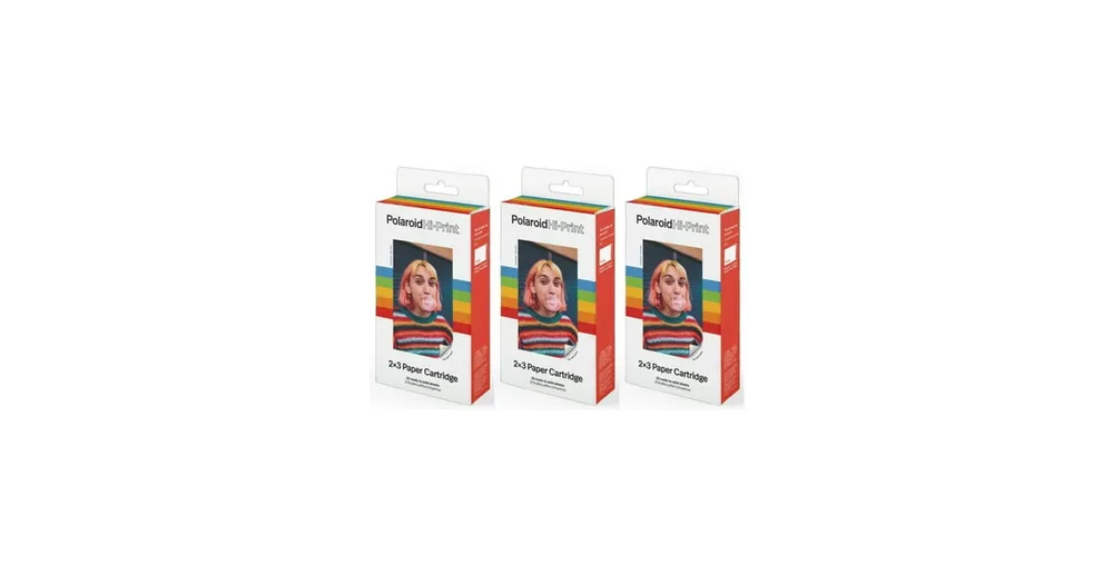 Polaroid Hi-Print Paper Triple Pack of 2x3 Paper Cartridge (60 Sheets) - Assorted Pre