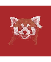 Boy's Word Art T-shirt - Red panda