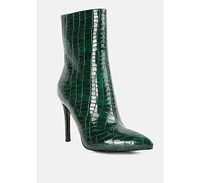 Womens momoa high heel ankle boots