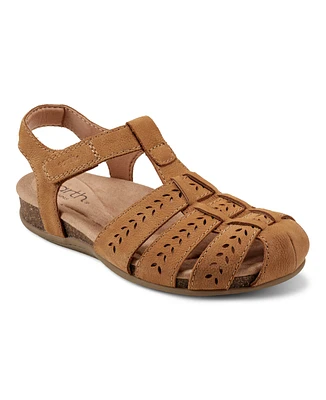 Earth Women's Birdy Closed Toe Strappy Casual Slip-on Sandals