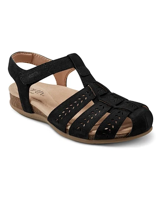 Earth Women's Birdy Closed Toe Strappy Casual Slip-on Sandals