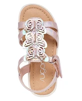 Sugar Toddler and Little Girls Leche Frita Flat Sandals