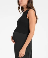 Seraphine Women's 2-in-1 Maternity and Nursing Knit Top Dress