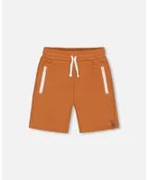 Boy French Terry Short With Zipper Pockets - Toddler|Child