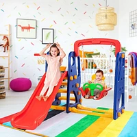 Vebreda 3-in-1 Toddler Climber and Swing Playset