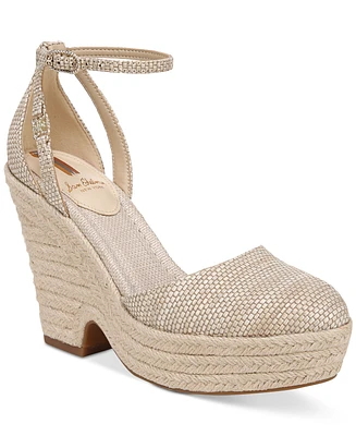 Sam Edelman Nati Two-Piece Platform Espadrille Wedges