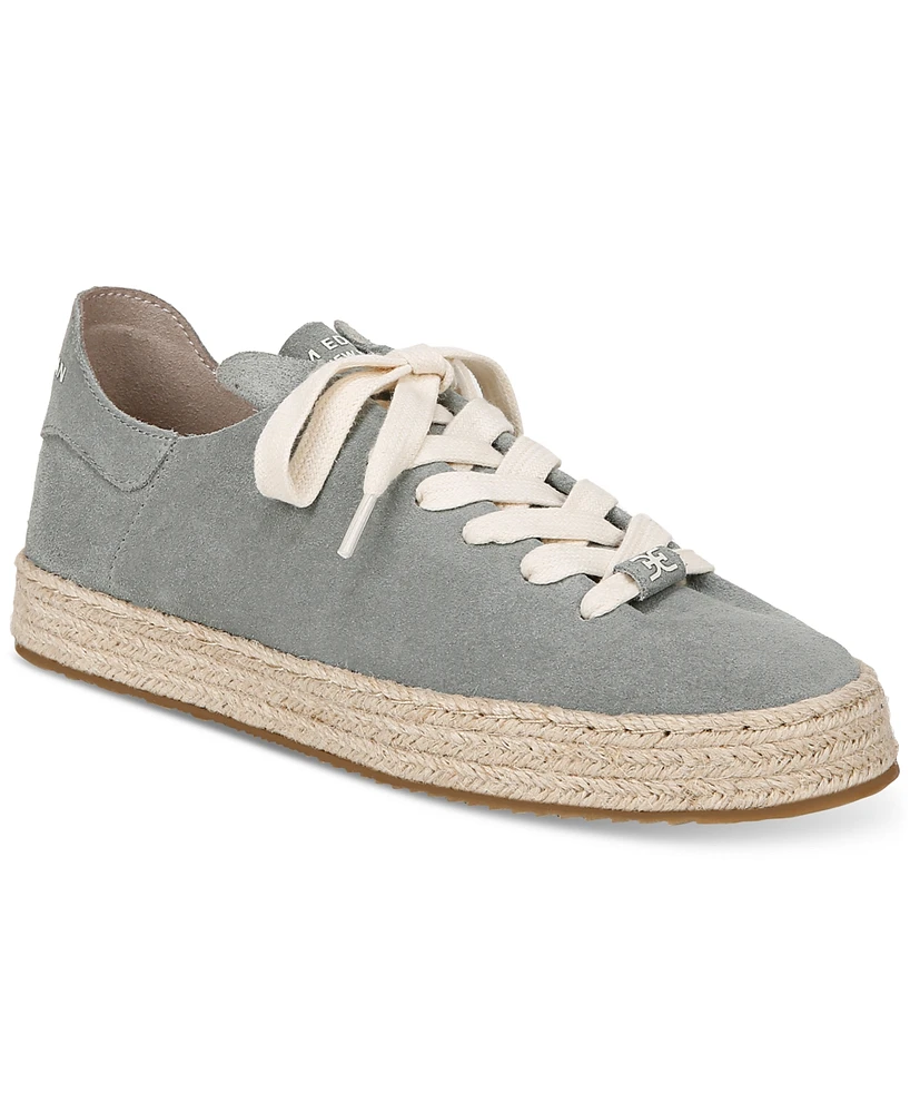 Sam Edelman Women's Poppy Lace-Up Jute Espadrille Sneakers