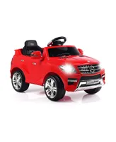 Sugift 6V Mercedes Benz Kids Ride on Car with MP3+Rc