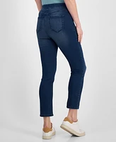 Style & Co Women's Mid-Rise Pull-On Capri Jeans Leggings, Created for Macy's