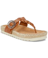 Lucky Brand Women's Libba T-Strap Espadrille Flat Sandals