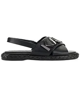 Karl Lagerfeld Paris Women's Charla Slingback Espadrille Sandals