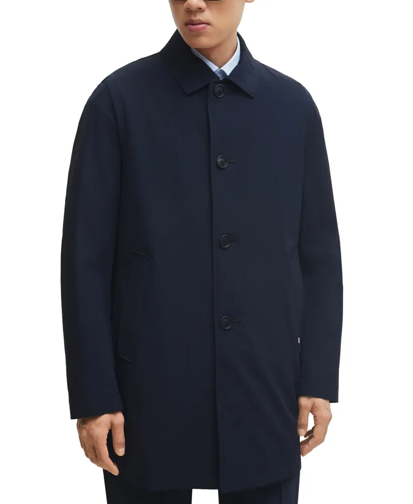 Boss by Hugo Boss Men's Regular-Fit Button-Up Coat