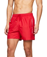 Tommy Hilfiger Men's Drawstring Logo 7" Swim Trunks